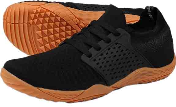 Análisis de la horma de Whitin: ¿son realmente barefoot? Horma ancha de las zapatillas Whitin barefoot comparada con calzado convencional