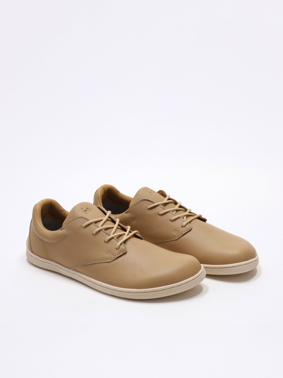Be Lenka Cityscape Beige: zapatilla barefoot de cuero en tono claro
